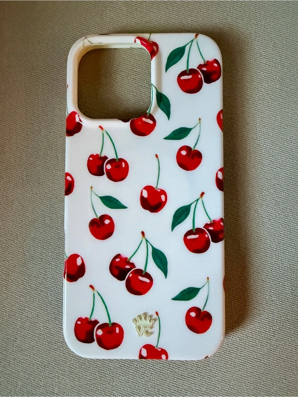 Velvet Caviar  Cherry Pattern Phone Case - iPhone 16 Pro Max + MagSafe